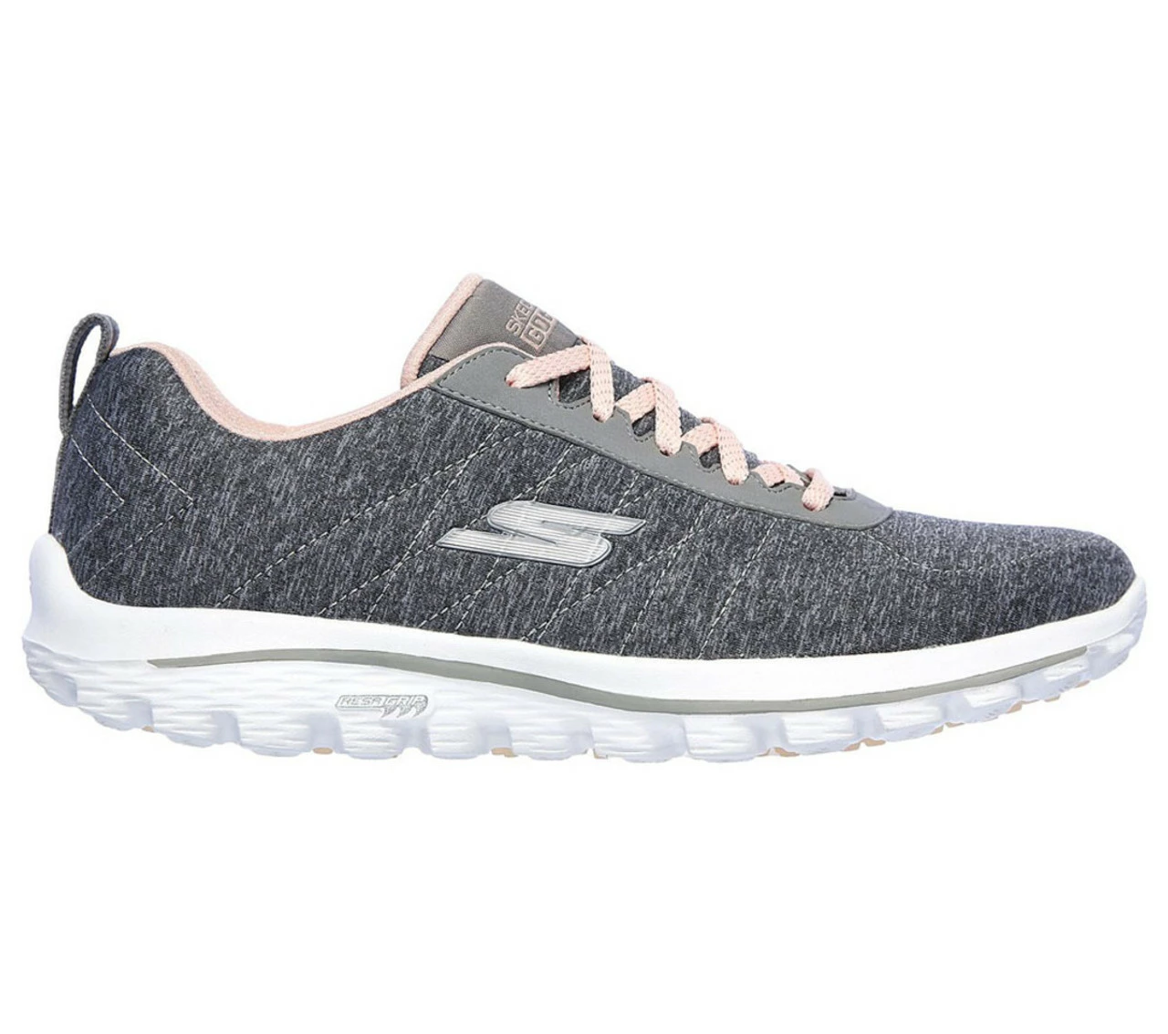 Skechers Women's Go Golf Walk Sport Golf Shoes - Gray/Pink 3 Skechers Women's Go Golf Walk Sport Golf Shoes - Gray/Pink