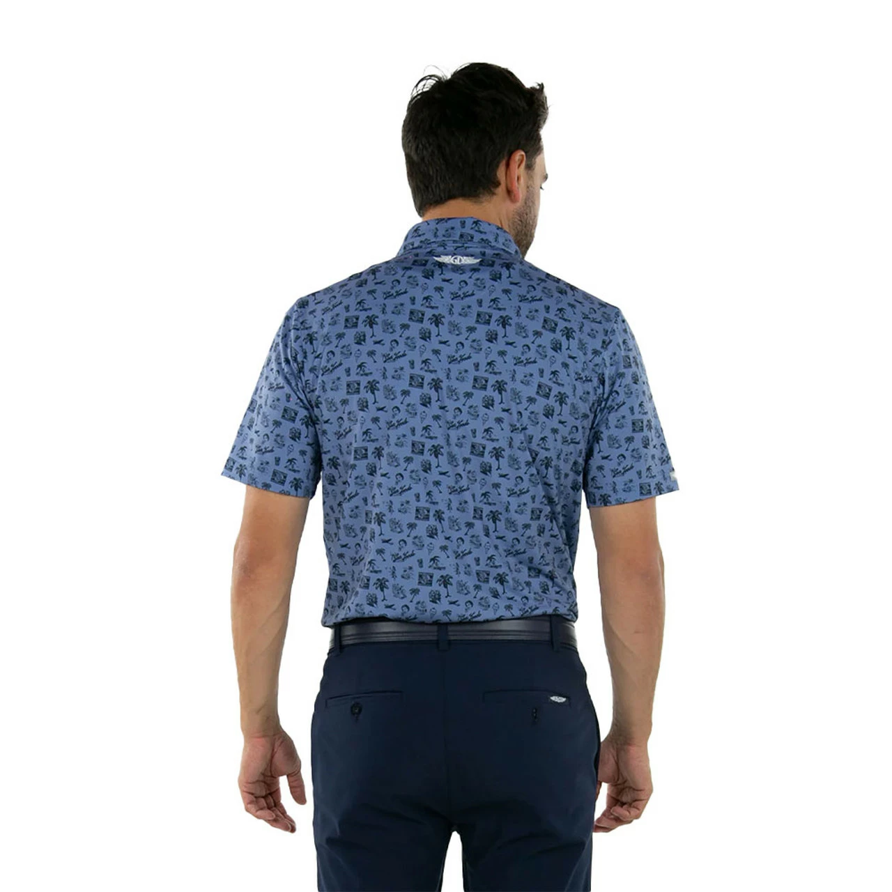 Straight Down Vintage Vacation Polo 4 Straight Down Vintage Vacation Polo - Image 2