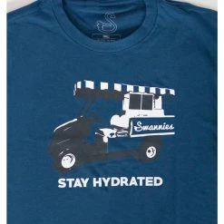 SWANNIES Bev Cart Tee -Shoes Sales Shop swannies bev cart tee slate heather 01 62411.1676597720