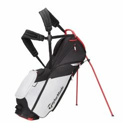 TaylorMade FlexTech Lite Stand Bag -Shoes Sales Shop taylormade flextech lite stand bag gray cool red 01 00151.1645541525