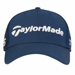 TaylorMade Tour Cage Fitted Hat -Shoes Sales Shop taylormade tour cage fitted hat navy 03 37220.1677783781