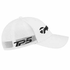 TaylorMade Tour Cage Fitted Hat -Shoes Sales Shop taylormade tour cage fitted hat white 03 13206.1677783779