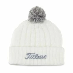 Titleist Cable Knit Pom Pom Beanie