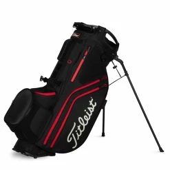 Titleist Hybrid 14 Stand Bag -Shoes Sales Shop titleist hybrid 14 stand bag black red 01 27371.1675438681