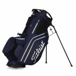 Titleist Hybrid 14 Stand Bag -Shoes Sales Shop titleist hybrid 14 stand bag navy grey 01 74551.1675438682
