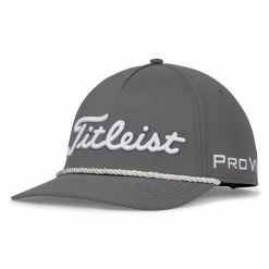 Titleist Tour Rope Hat -Shoes Sales Shop titleist tour rope hat charcoal white 01 83437.1676598308