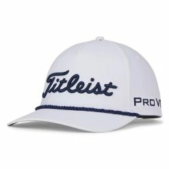 Titleist Tour Rope Hat -Shoes Sales Shop titleist tour rope hat white navy 01 61700.1676598665