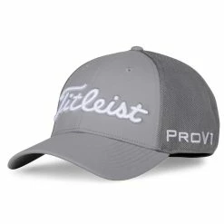 Titleist Tour Sports Mesh Hat -Shoes Sales Shop titleist tour sports mesh hat gray white 01 34403.1644606701