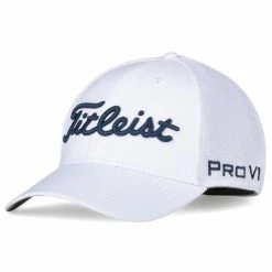 Titleist Tour Sports Mesh Hat -Shoes Sales Shop titleist tour sports mesh hat white navy 01 14878.1644606701