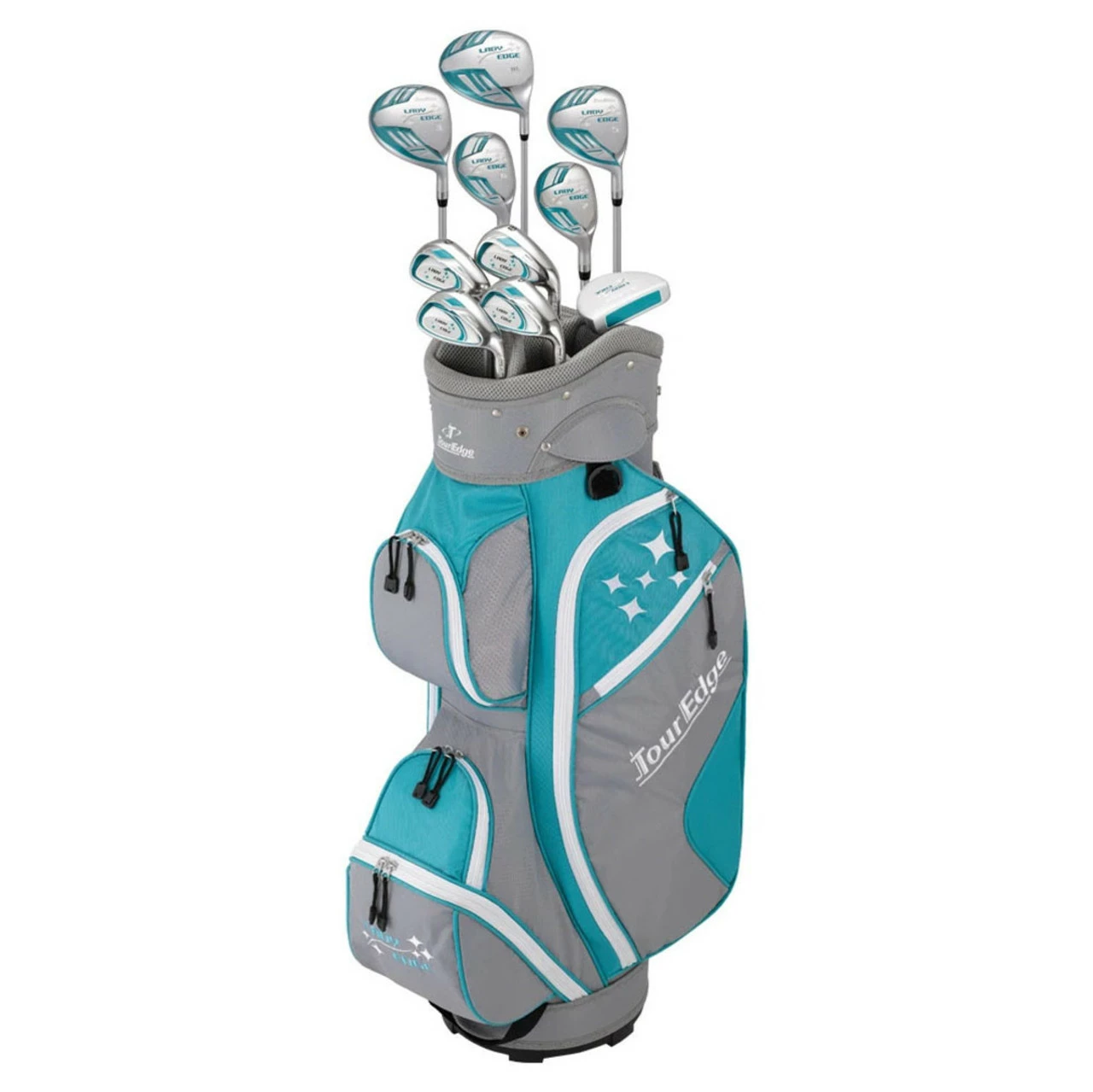 Tour Edge Women's Lady Edge Complete Set - Cart Bag 4 Tour Edge Women's Lady Edge Complete Set - Cart Bag - Image 2