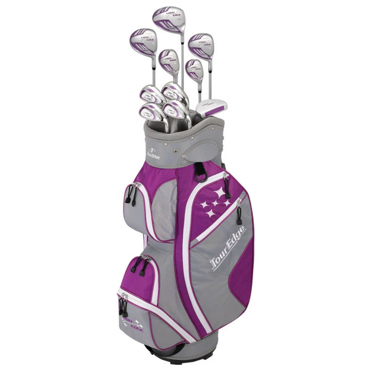 Tour Edge Women's Lady Edge Complete Set - Cart Bag 10 Tour Edge Women's Lady Edge Complete Set - Cart Bag - Image 8