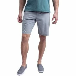 Travis Mathew Beck Shorts -Shoes Sales Shop travis mathew beck short light grey 01 66965.1632513504
