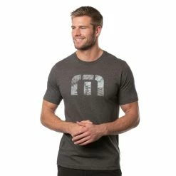 Travis Mathew Chimney Rock Tee -Shoes Sales Shop travis mathew chimney rock tee heather grey pinstripe 01 31834.1676587836