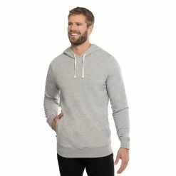 Travis Mathew Cloud Hoodie -Shoes Sales Shop travis mathew cloud hoodie heather grey 01 05090.1667934174