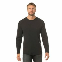 Travis Mathew Cloud Waffle Crew -Shoes Sales Shop travis mathew cloud waffle crew charcoal 01 89697.1671651180