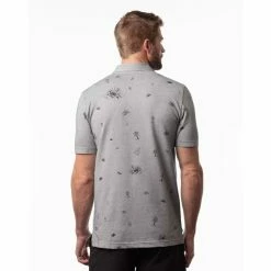 Travis Mathew Ice Breaker Polo 8 Travis Mathew Ice Breaker Polo -Shoes Sales Shop travis mathew ice breaker polo heather medium grey 03 36744.1671484355