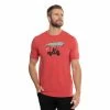 Travis Mathew Midnight Ride Tee 1 Travis Mathew Midnight Ride Tee -Shoes Sales Shop travis mathew midnight ride tee heather red 01 54425.1671653709