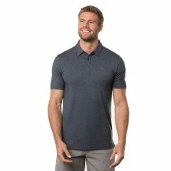 Travis Mathew The Heater Polo 34 Travis Mathew The Heater Polo -Shoes Sales Shop travis mathew the heater polo vintage indigo black 01 11666.1676584135