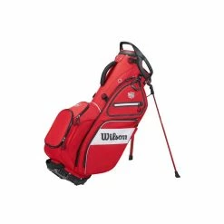 Wilson Staff EXO II Stand Bag -Shoes Sales Shop wilson staff exo ii stand bag red 01 14199.1646169511