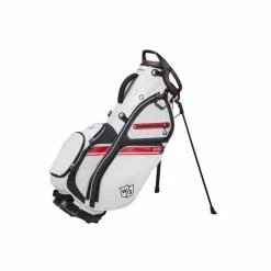 Wilson Staff EXO II Stand Bag -Shoes Sales Shop wilson staff exo ii stand bag white black red 01 54398.1646169511